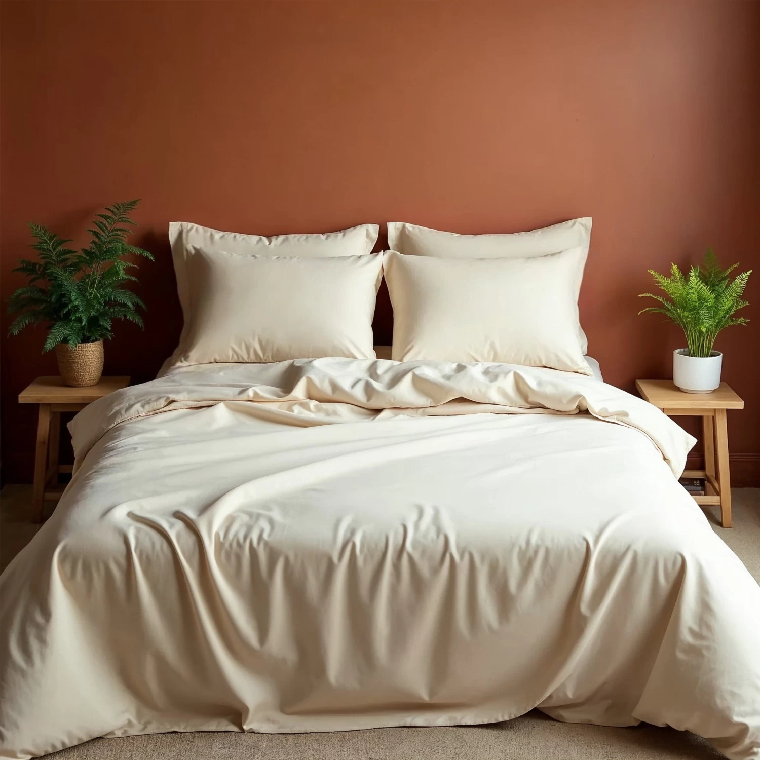 Royal Comfort Bamboo Blended Sheet & Pillowcases Set 1000TC Ultra Soft Bedding - Image 5
