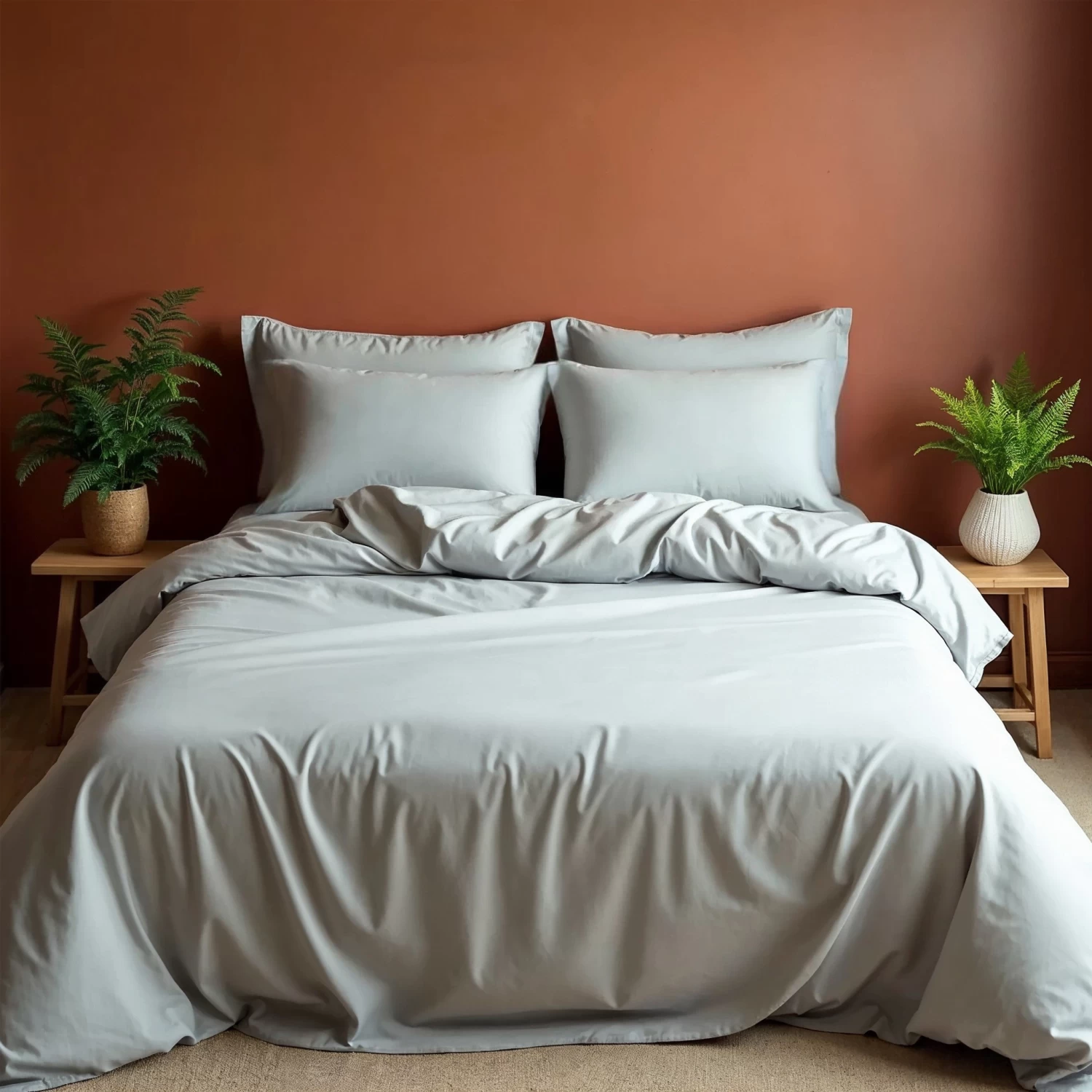 Royal Comfort Bamboo Blended Sheet & Pillowcases Set 1000TC Ultra Soft Bedding - Image 7