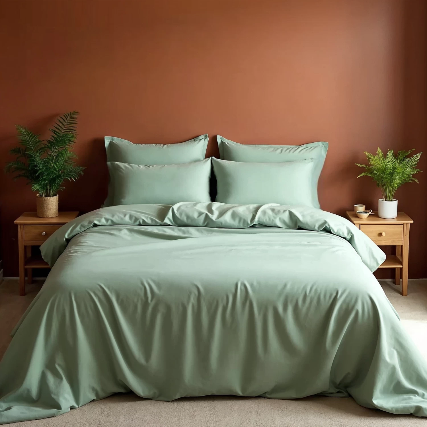 Royal Comfort Bamboo Blended Sheet & Pillowcases Set 1000TC Ultra Soft Bedding - Image 12