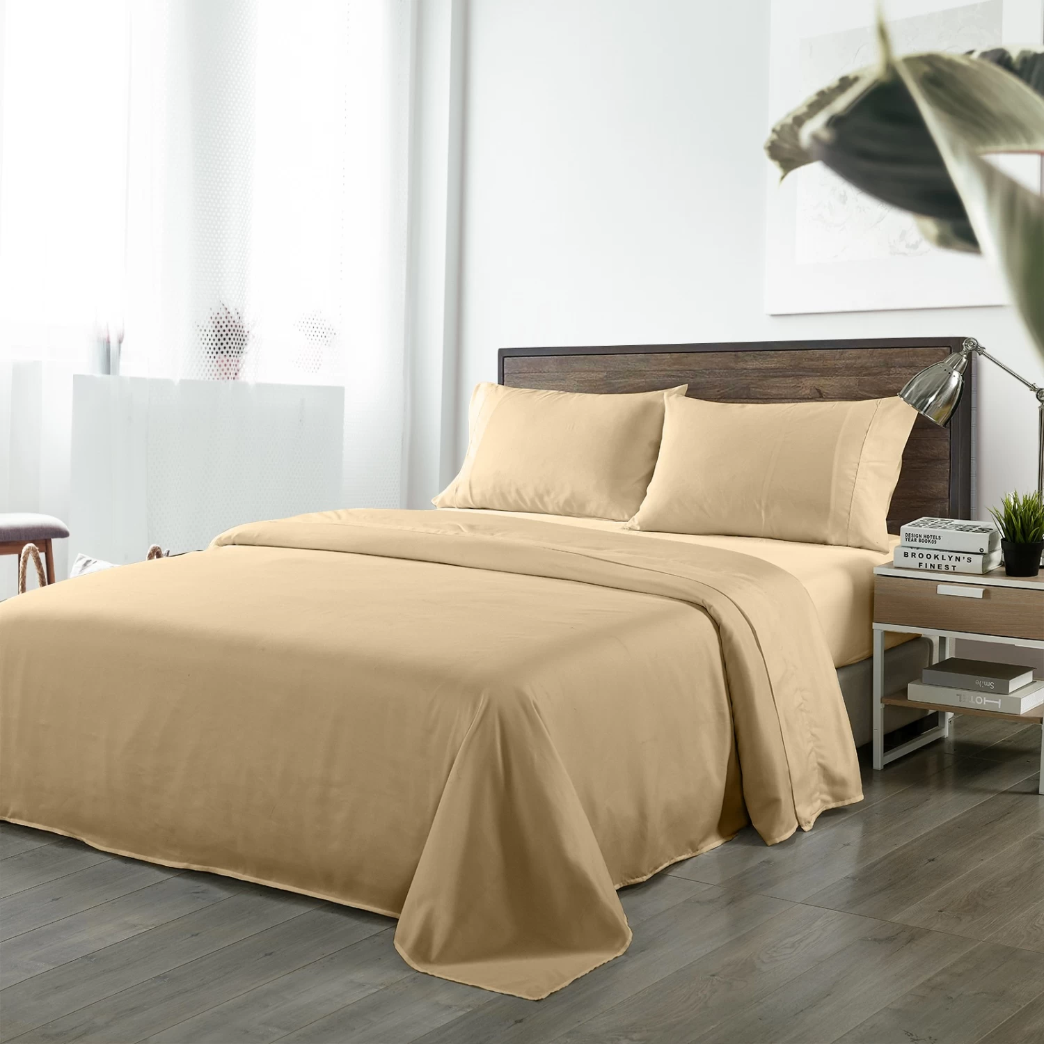 Royal Comfort Bamboo Blended Sheet & Pillowcases Set 1000TC Ultra Soft Bedding - Image 15