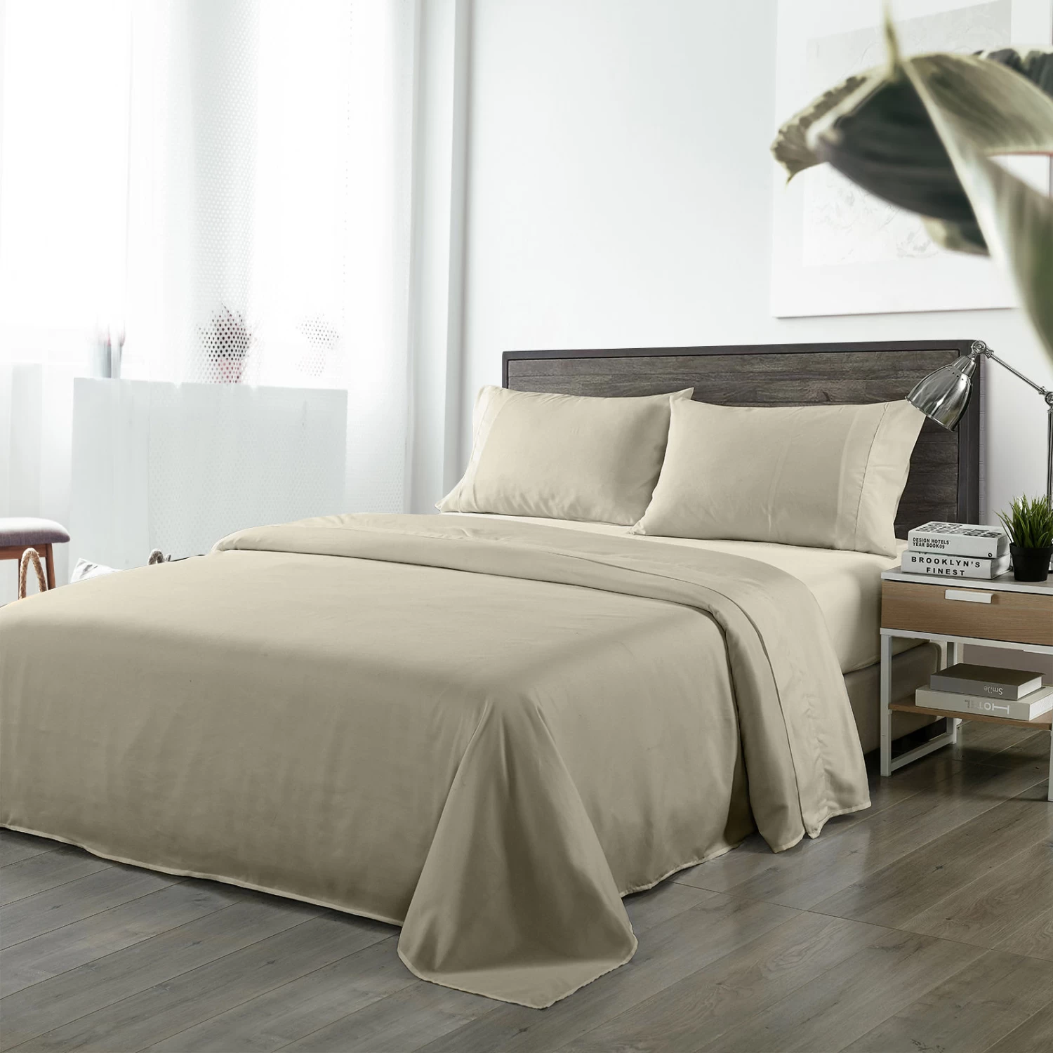 Royal Comfort Bamboo Blended Sheet & Pillowcases Set 1000TC Ultra Soft Bedding - Image 19