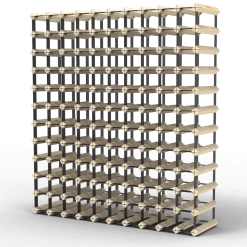 120 Bottle Timber Wine Rack