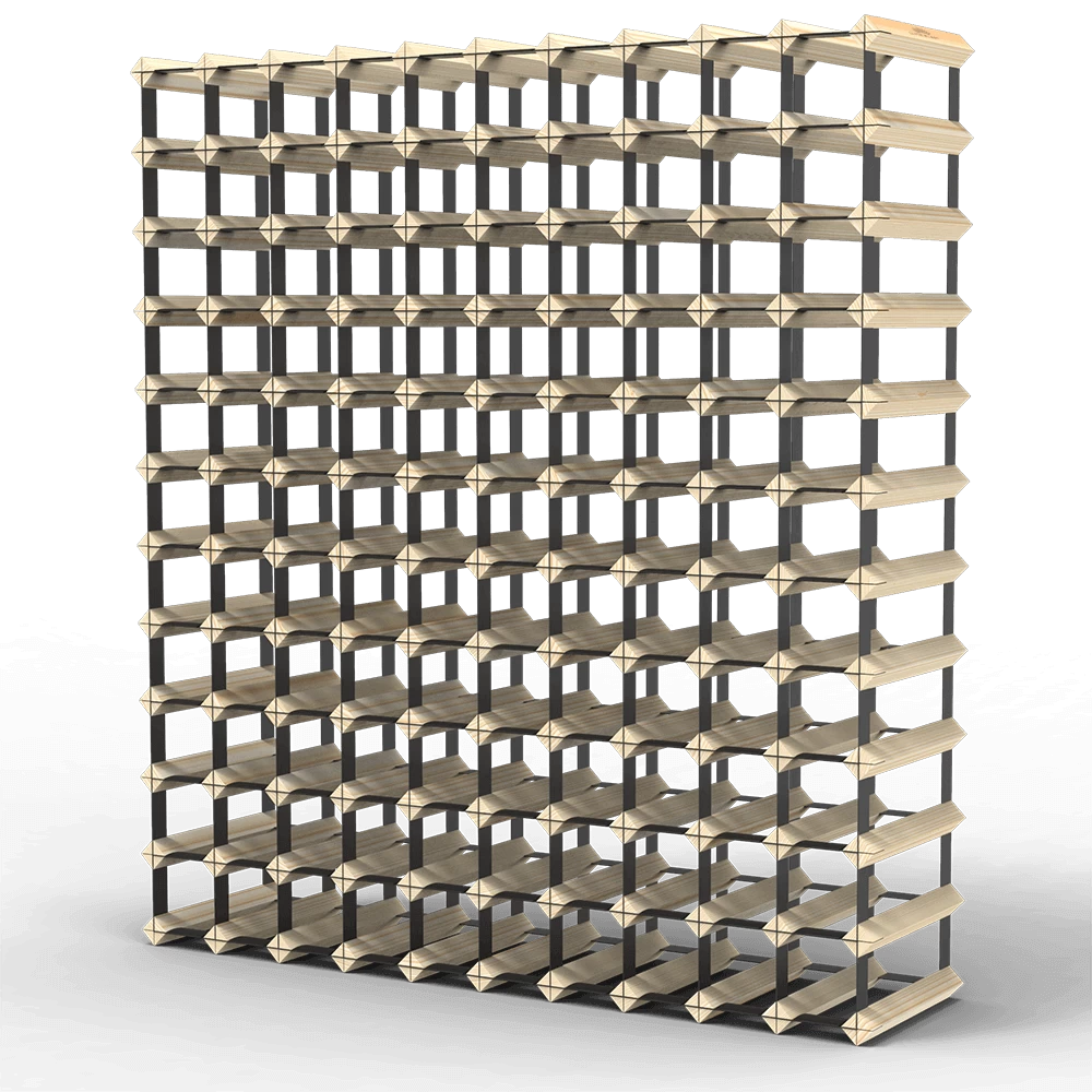 120 Bottle Timber Wine Rack