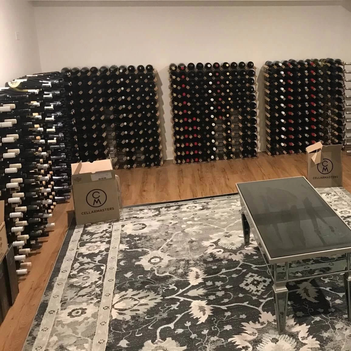 120 Bottle Timber Wine Rack - Image 6