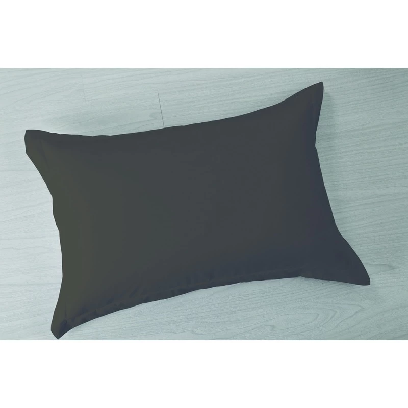 Super King Cotton Quilt Cover Set Charcoal 1500TC - Image 2