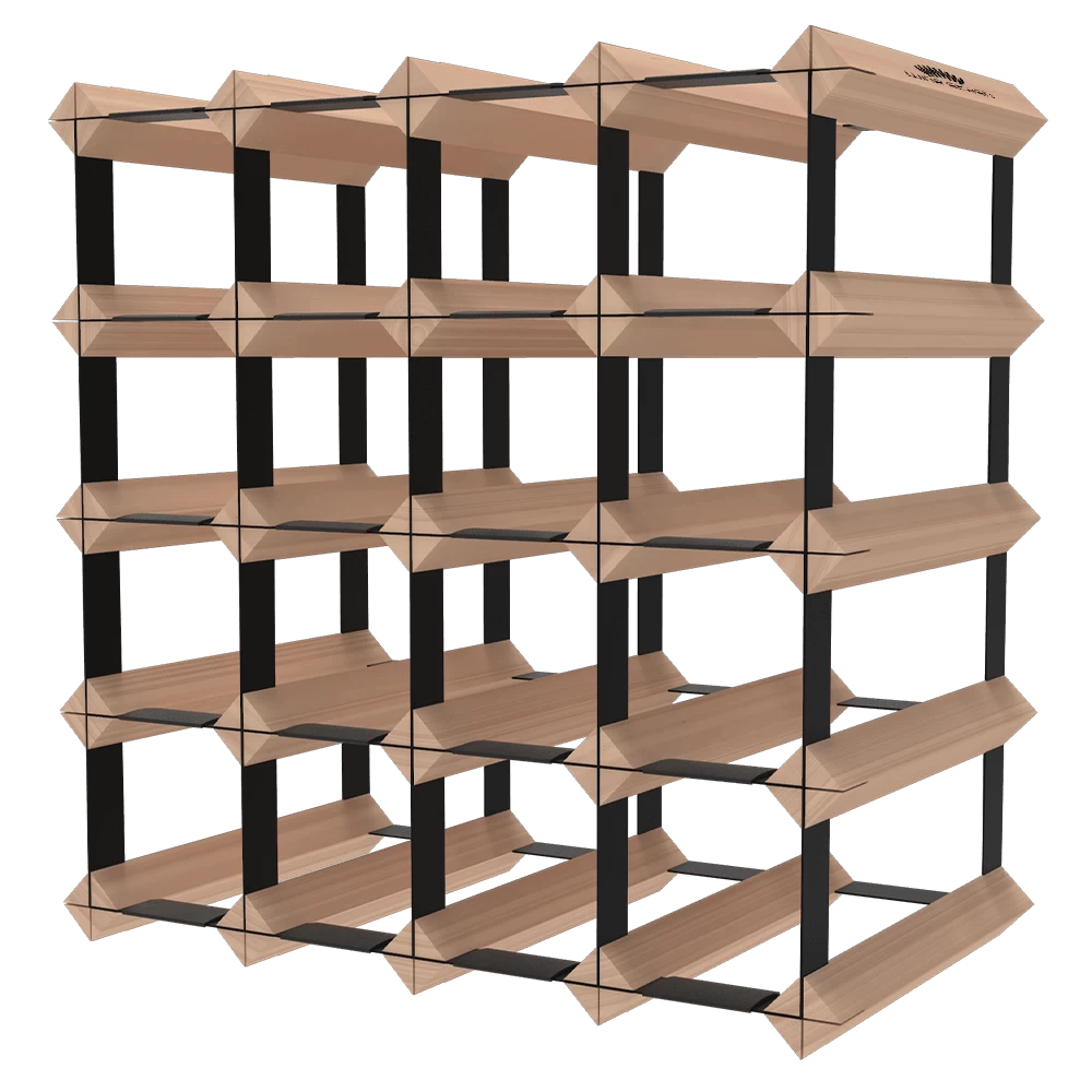 20 Bottle Timber Wine Rack - Image 4