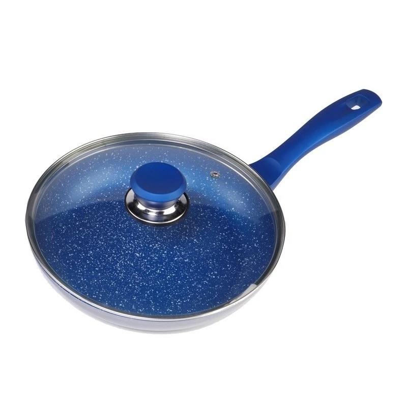 FlavorStone Non-Stick Saute Frying Pan W/ Lid 28cm - Image 2