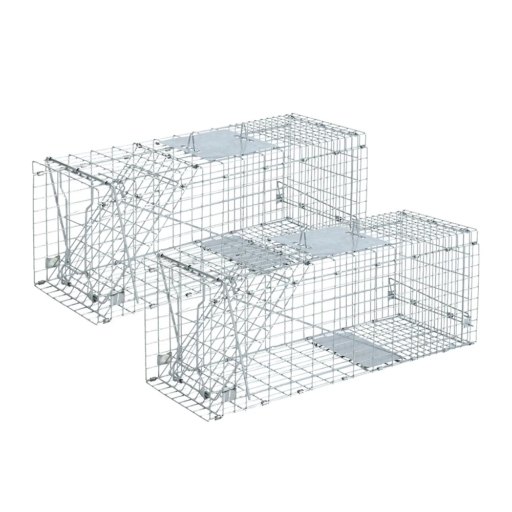 Gardeon 2x Animal Trap Humane Possum Cage Live Animal Safe Catch Rabbit Cat Hare Fox - Image 2
