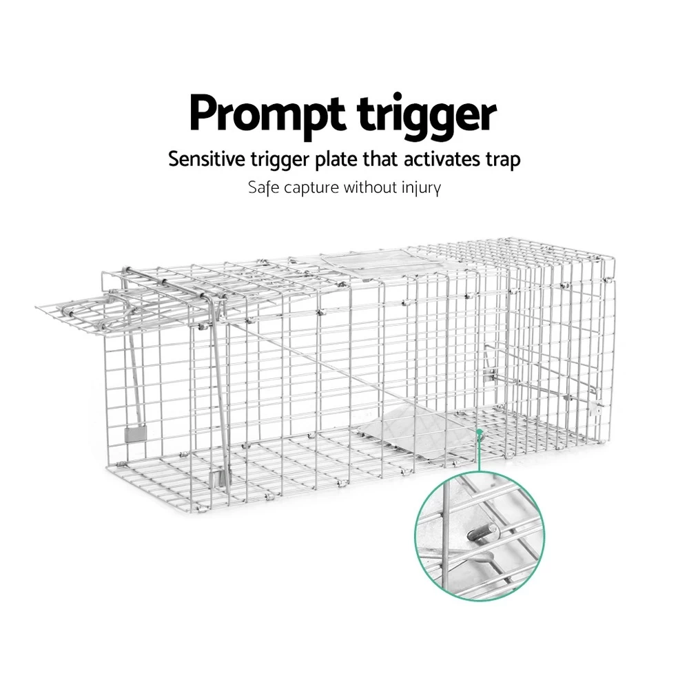 Gardeon 2x Animal Trap Humane Possum Cage Live Animal Safe Catch Rabbit Cat Hare Fox - Image 6