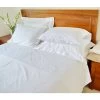 Egyptian Cotton White Stripe King Bed Sheet Sets