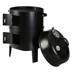 Grillz Charcoal Stack Smoker & BBQ