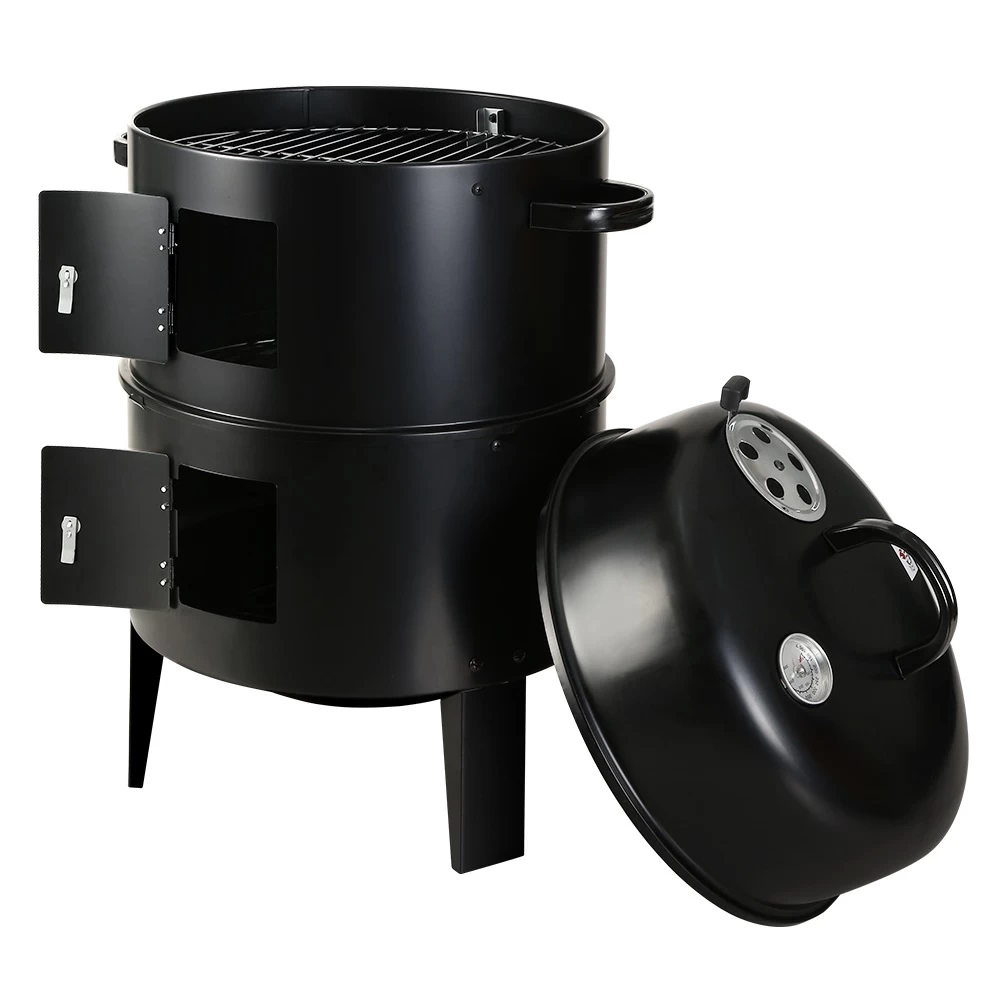 Grillz Charcoal Stack Smoker & BBQ