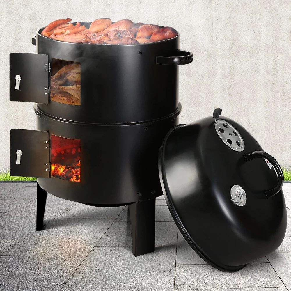 Grillz Charcoal Stack Smoker & BBQ - Image 7