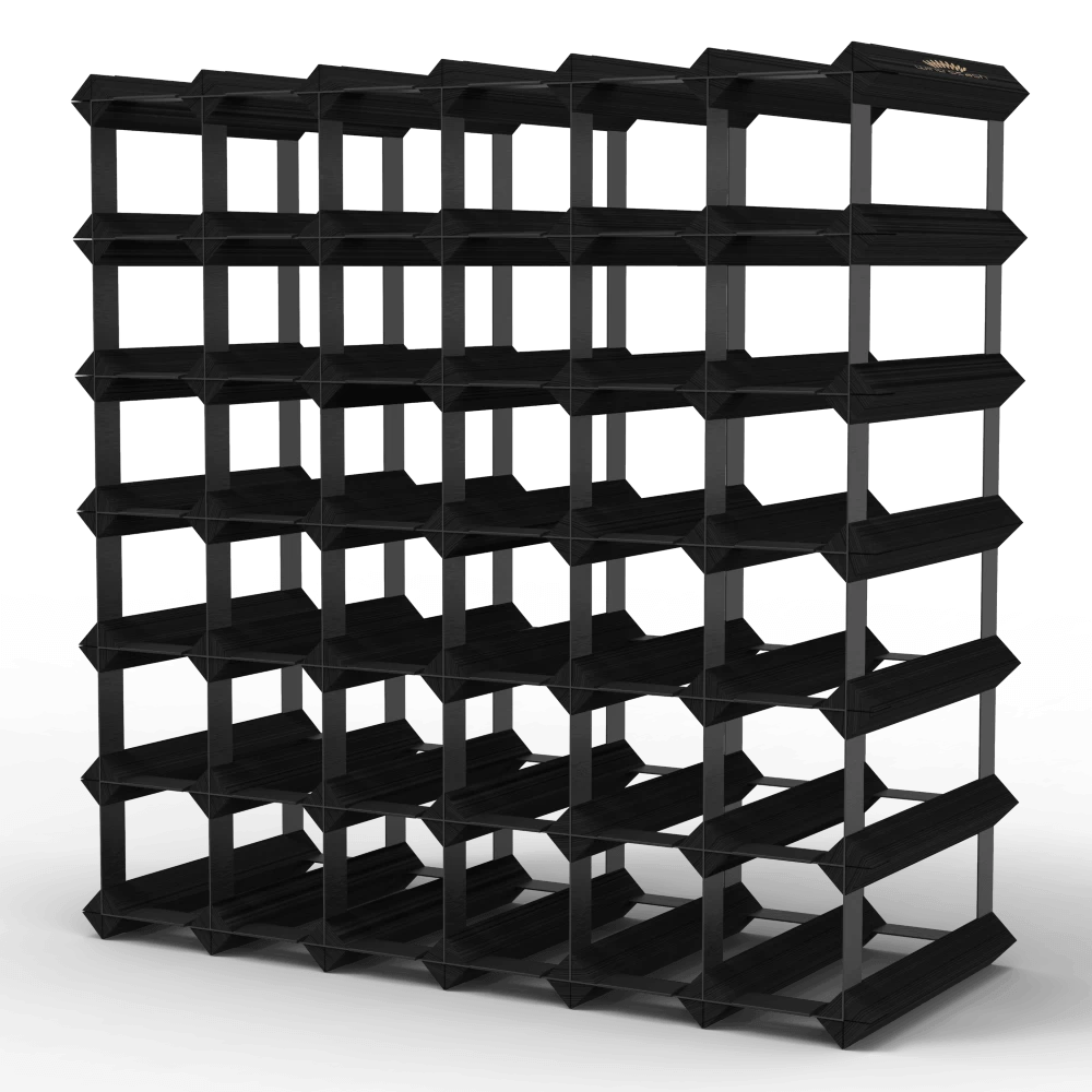 42 Bottle Timber Wine Rack - Image 2