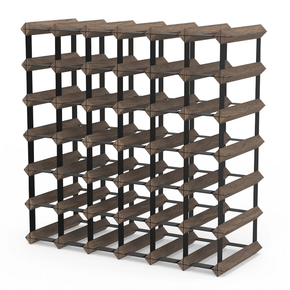42 Bottle Timber Wine Rack - Image 5