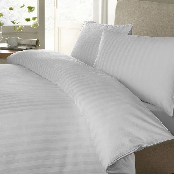5 Star Hotel Quality Striped Quilt Cover Set