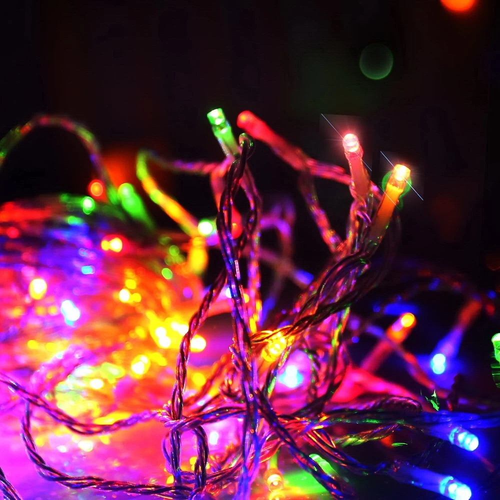 Jingle Jollys Christmas Lights 500 LED 100M String Light Multi-coloured Decora - Image 8