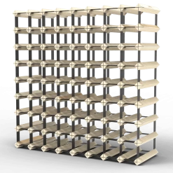 72 Bottle Timber Wine Rack