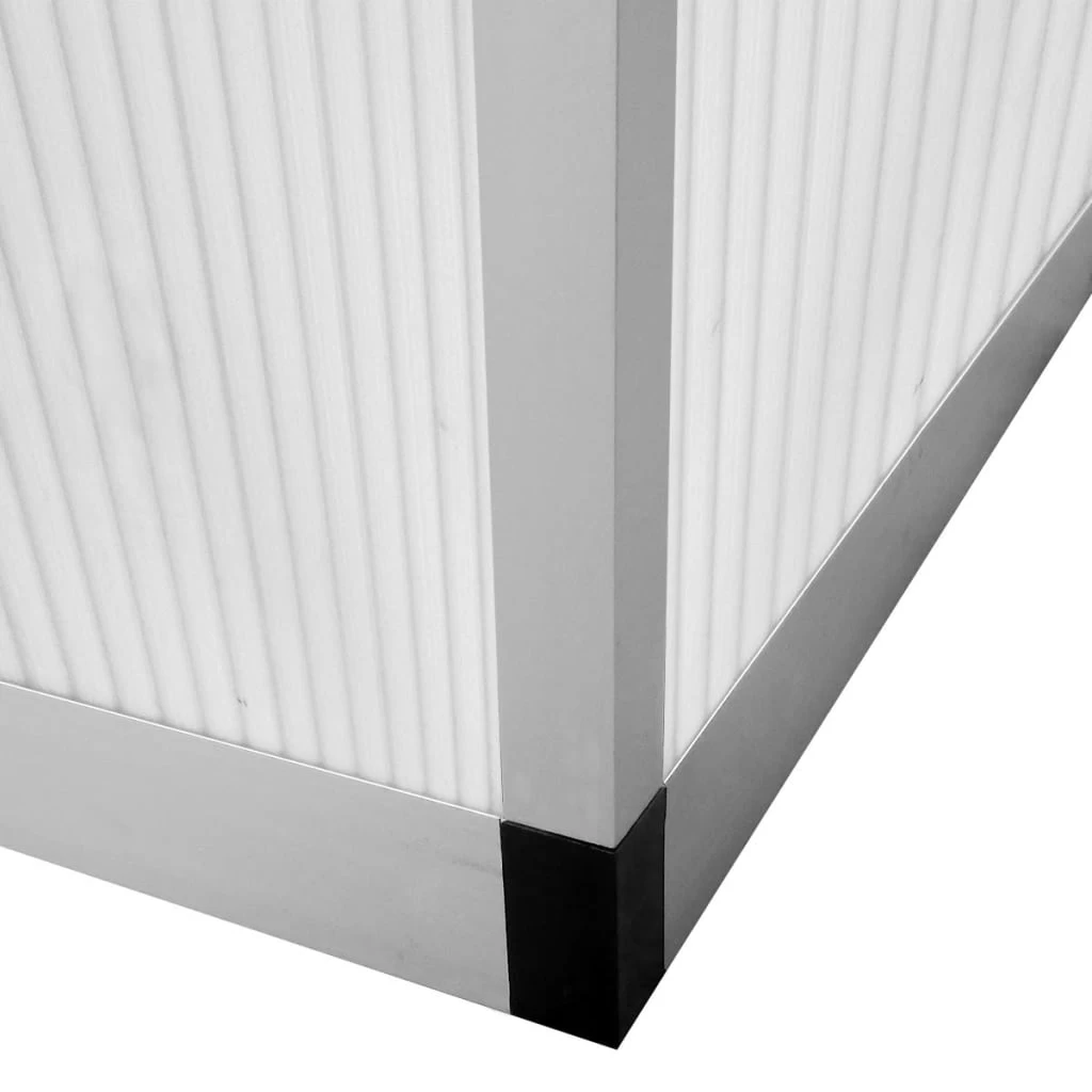 Reinforced Aluminium Greenhouse With Base Frame 4.6 M² VidaXL - Image 12