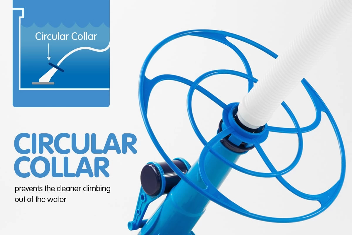 Pool Cleaner Automatic Swimming Vacuum Floor Below Ground Auto + 10m Hose - Image 3