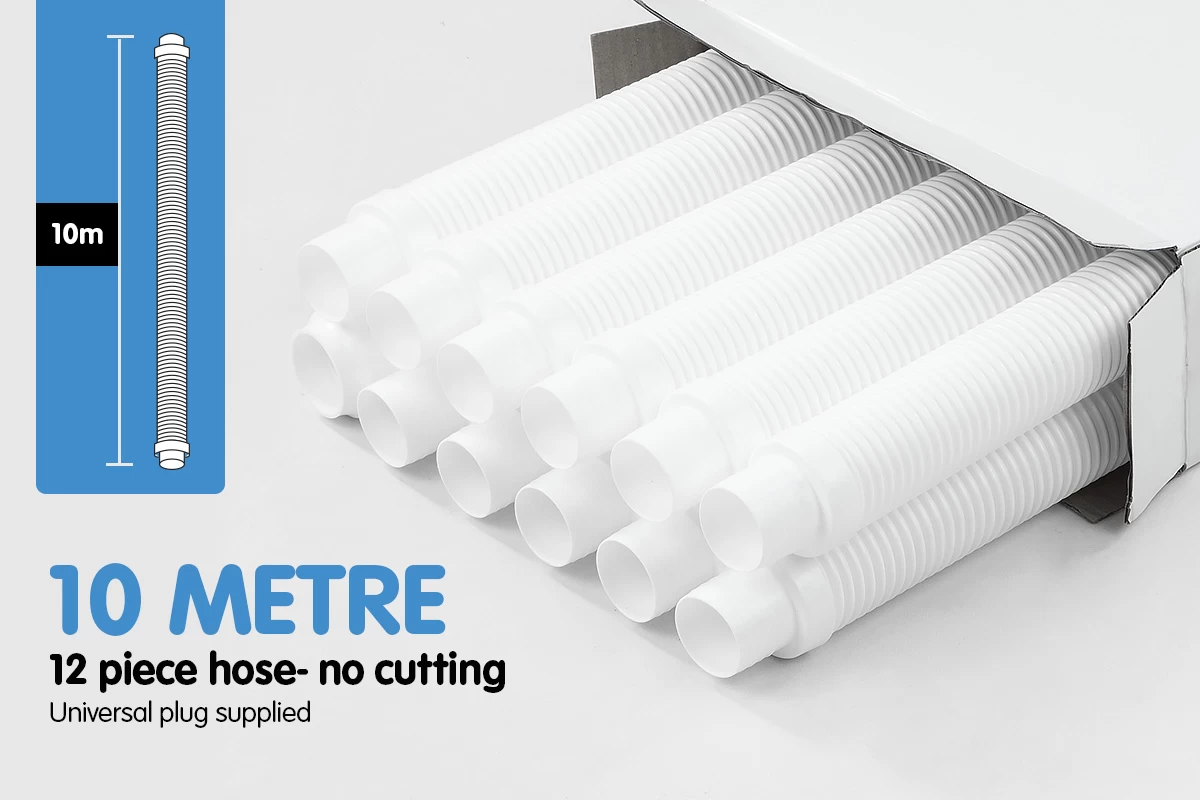 Pool Cleaner Automatic Swimming Vacuum Floor Below Ground Auto + 10m Hose - Image 10