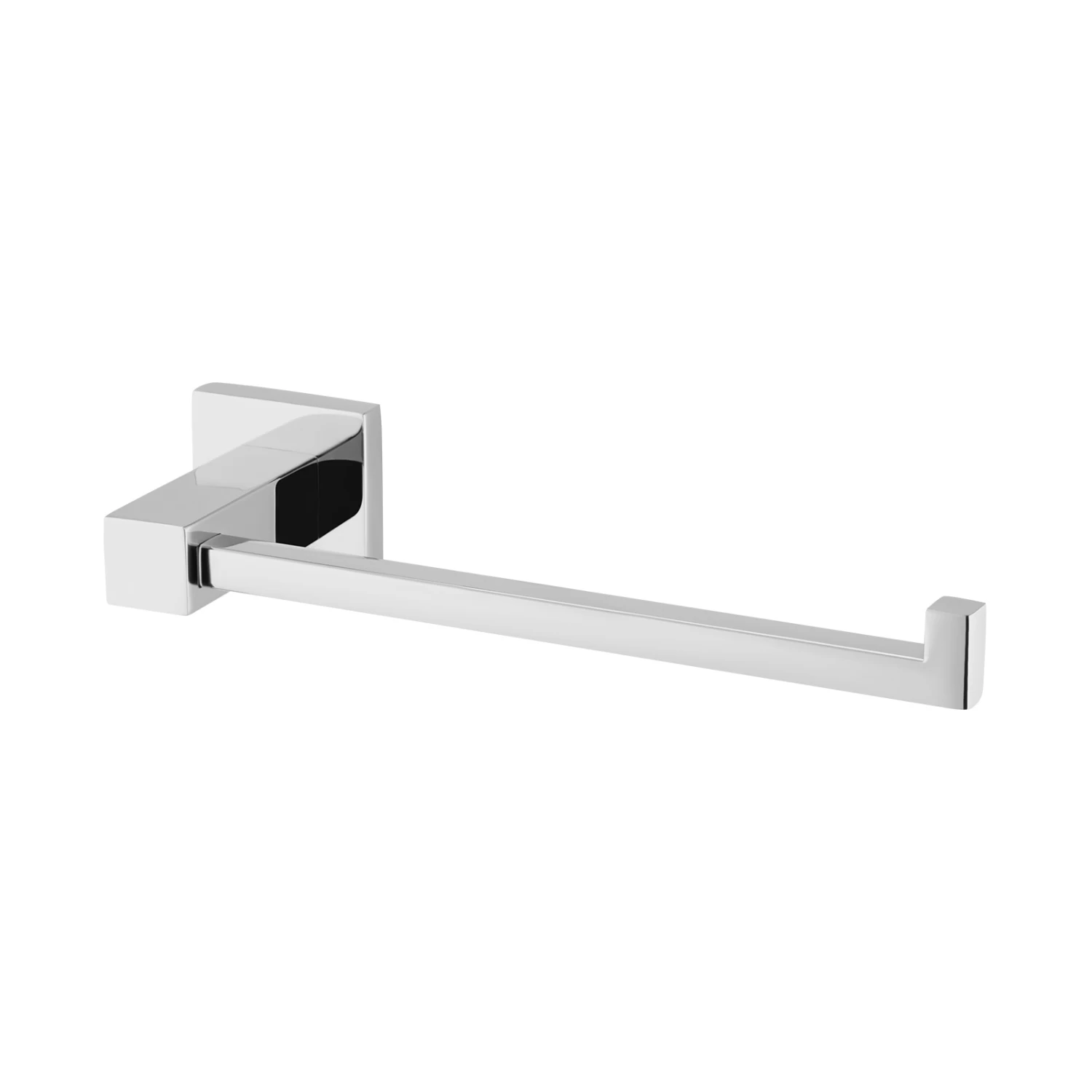 ACA Bathroom Towel Rack Towel Rail Holder Ring Wall Hook Chrome 250mm - Image 2