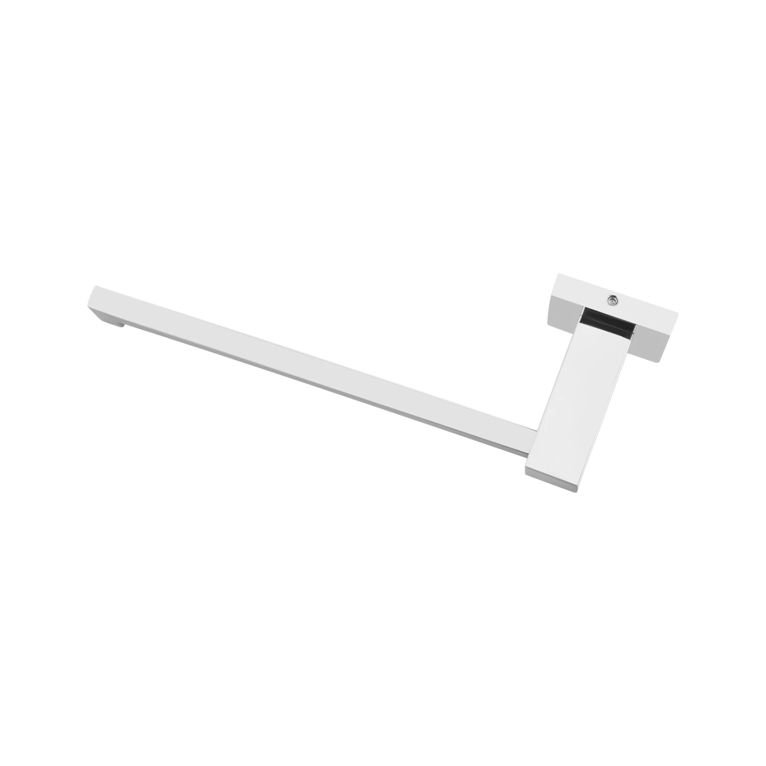ACA Bathroom Towel Rack Towel Rail Holder Ring Wall Hook Chrome 250mm - Image 4