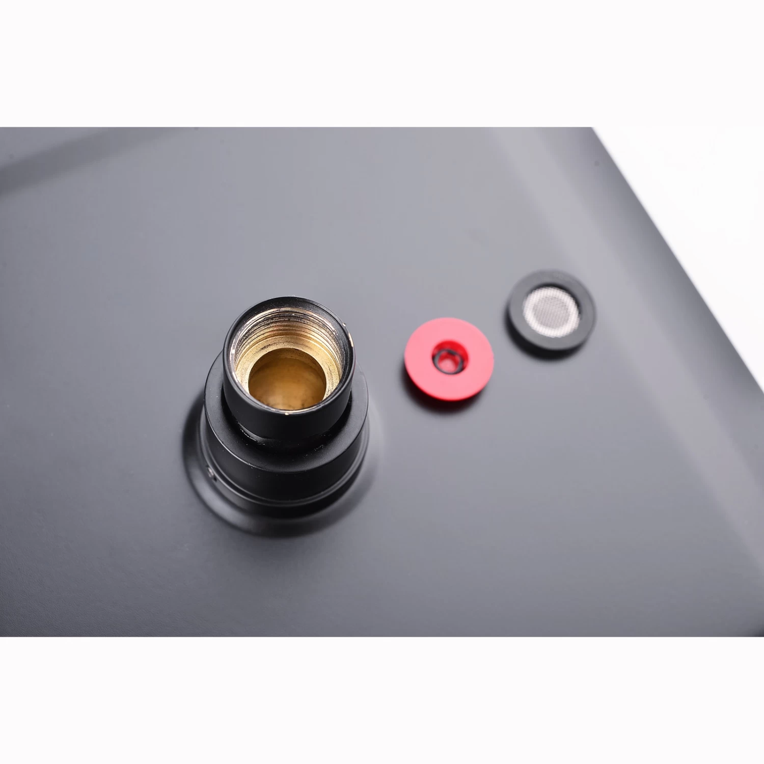 ACA 250mm 10'' Rainfall Super Slim Shower Head Square Matte Black Watermark - Image 2