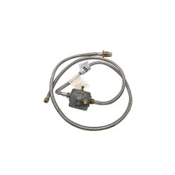 Bromic Universal Natural Gas Conversion Kit Stainless Steel With Floor Socket 3/8 SAE Female Flare X 1500mm Hose 250Mj/hr Governor X 200mm Hose -NGCK5