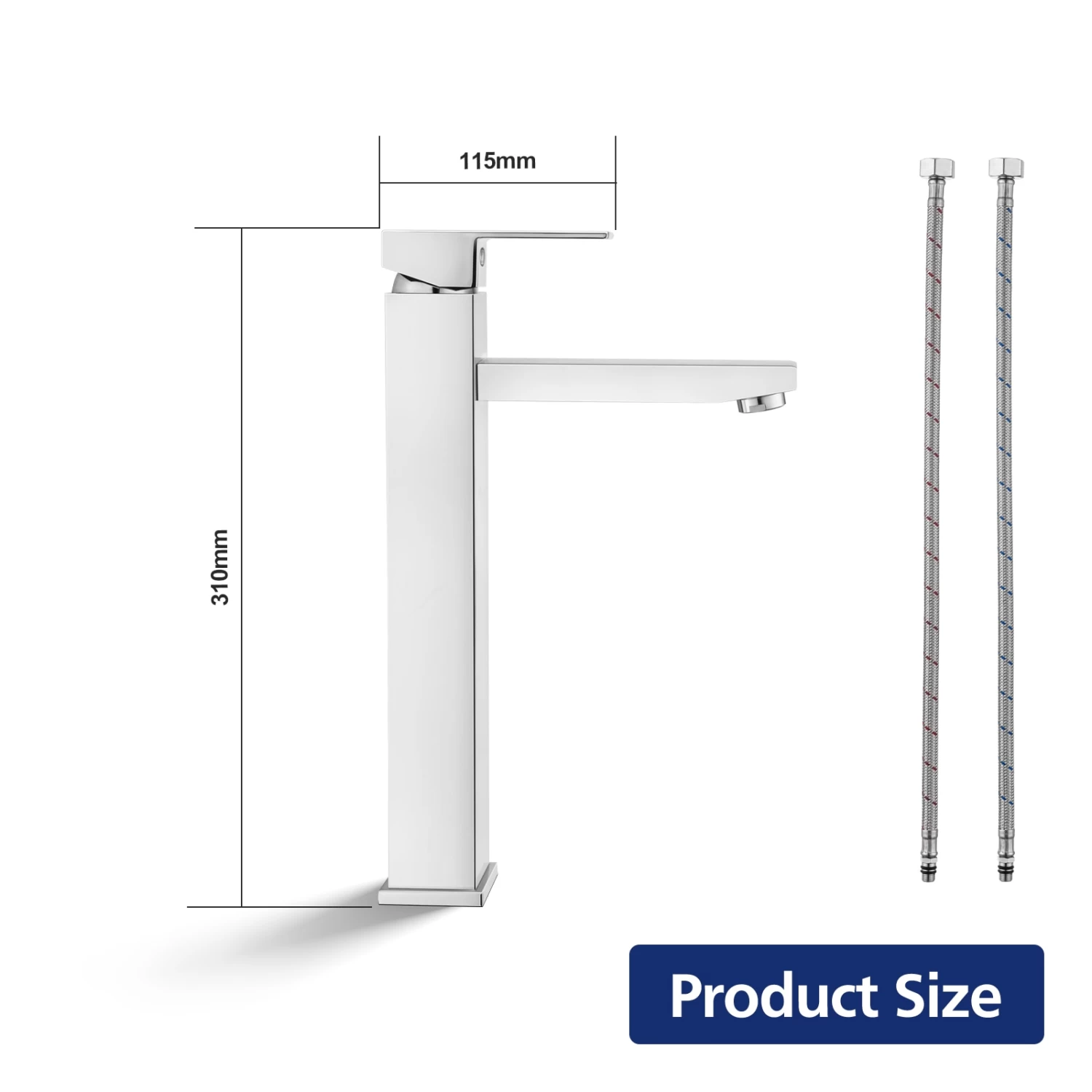 ACA Basin Mixer Tap Faucet Brass Chrome WELS 6Star 4L/M - Image 7