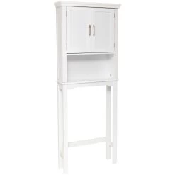 Classic Style Over The Toilet Rack