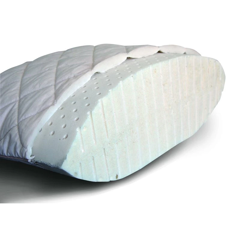 Therapeutic Contoured Latex Pillow With Quilt Cover - Image 2