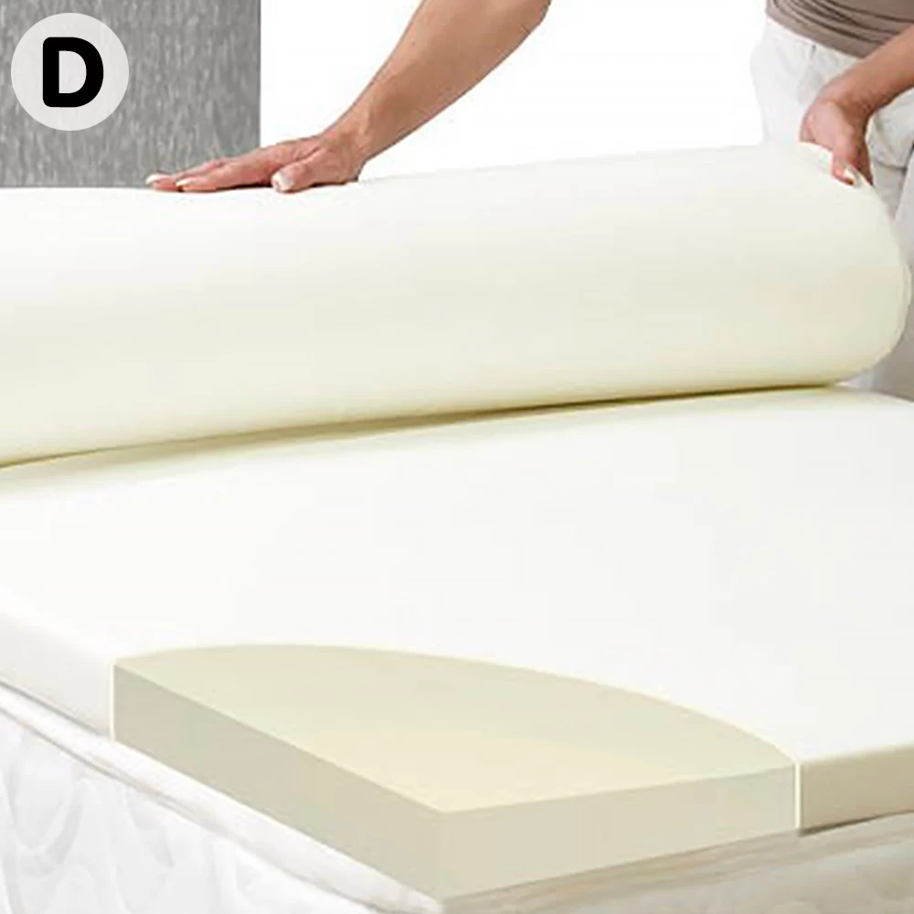 Laura Hill High Density Mattress Foam Topper 7cm - Double - Image 2