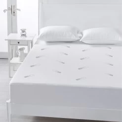 Double Size Coolmax Fabric Mattress Protector 137cm