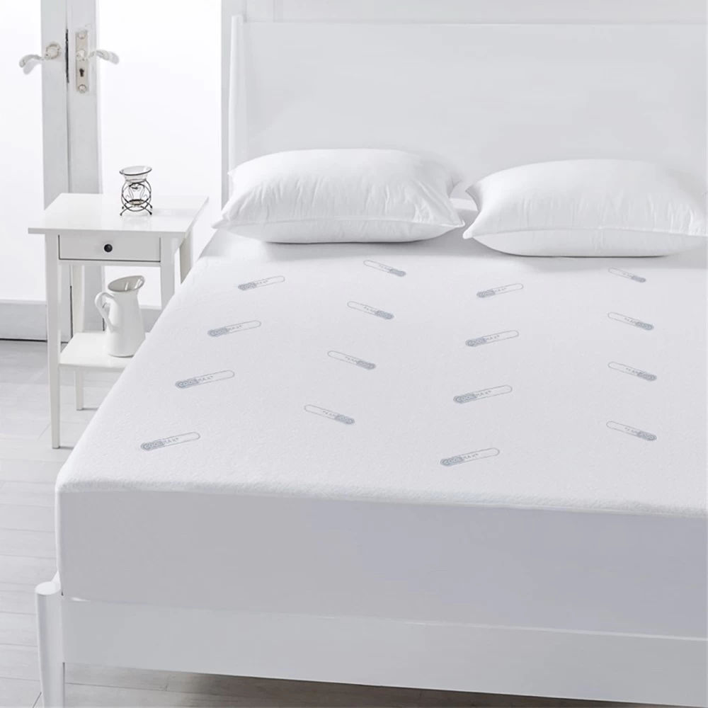 Double Size Coolmax Fabric Mattress Protector 137cm