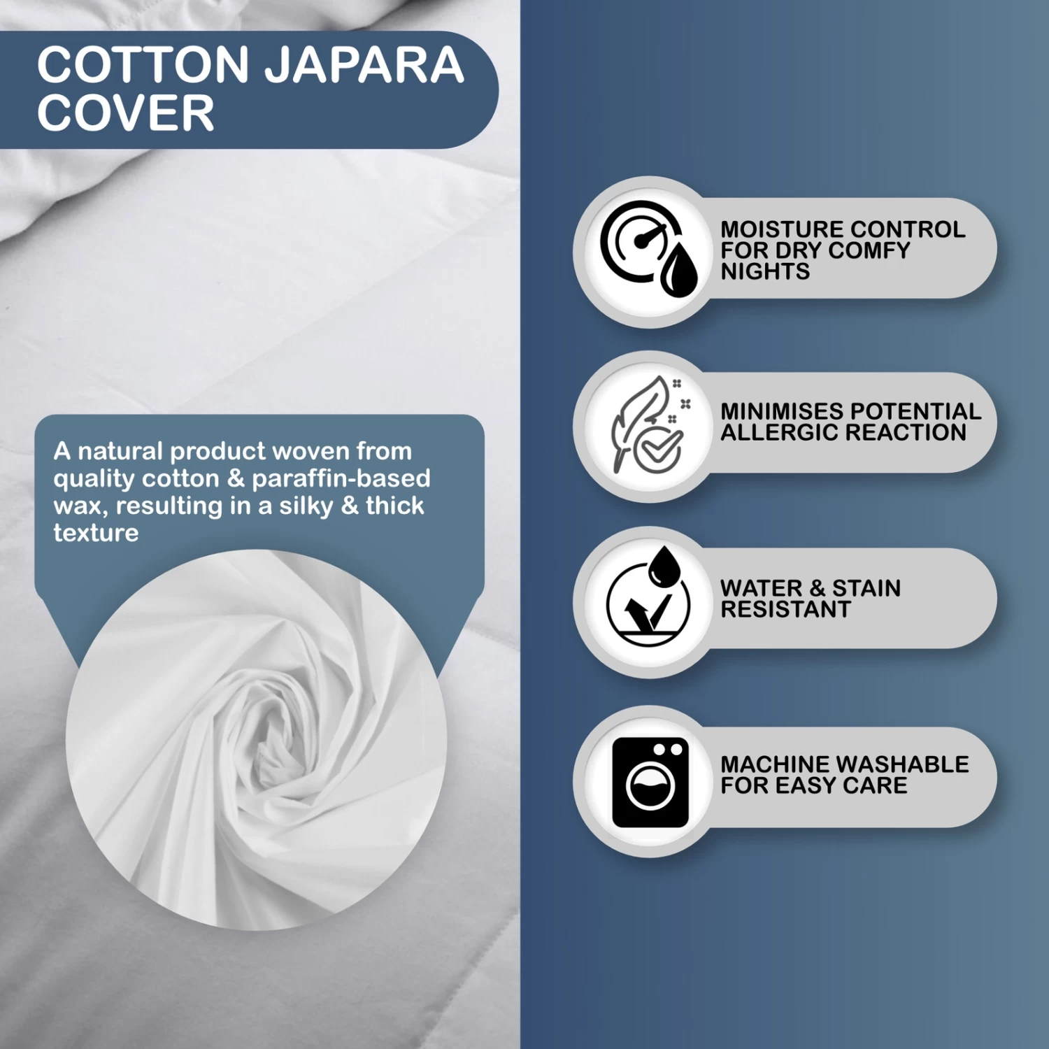 Dreamaker Down Alternative Microfibre European Pillow - 65 X 65 Cm - Image 6