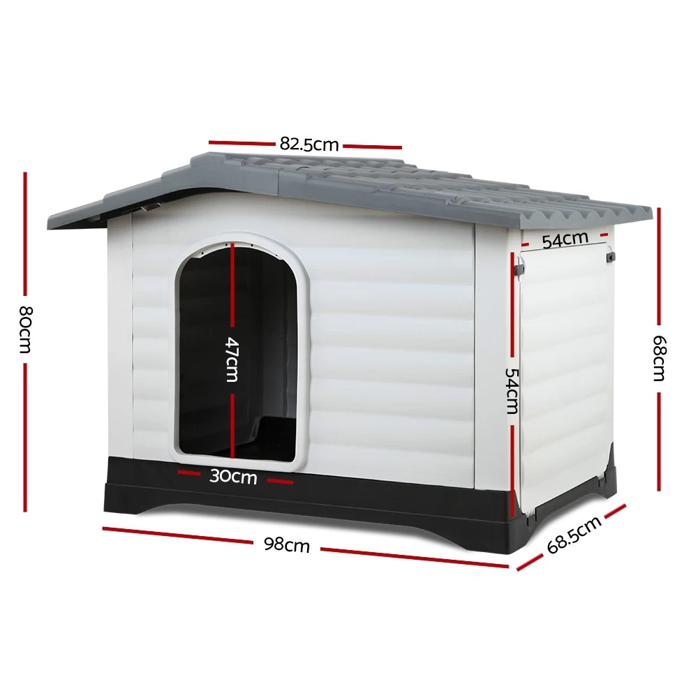 I.Pet Dog Kennel Kennels Outdoor Plastic Pet House Puppy Extra Large XL - Image 2