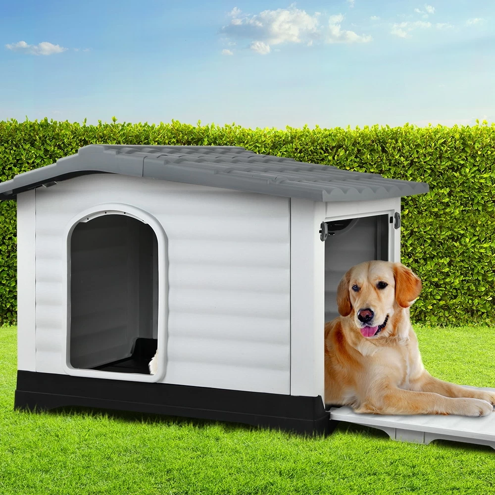 I.Pet Dog Kennel Kennels Outdoor Plastic Pet House Puppy Extra Large XL - Image 6