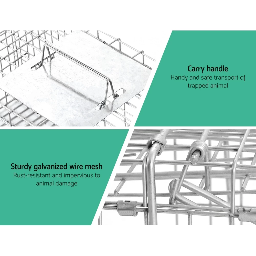 Gardeon Extra Large Humane Animal Trap Cage Possum Fox Koala Rabbit Bird Cat Live Catch - Image 6