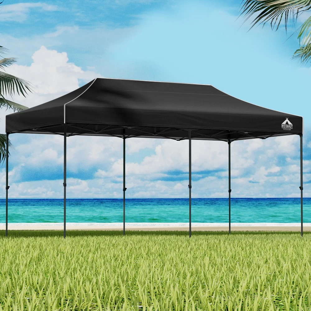 Instahut Gazebo Pop Up Marquee 3x6 Folding Wedding Navy