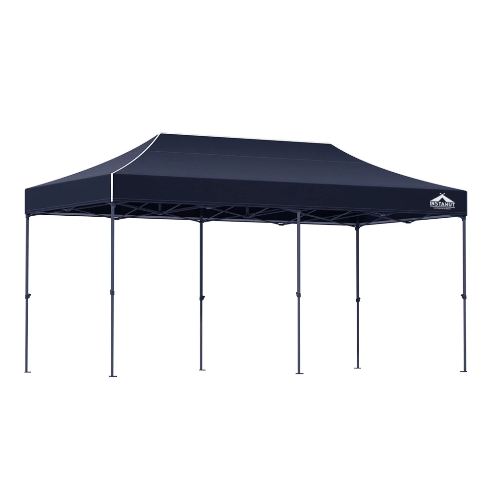 Instahut Gazebo Pop Up Marquee 3x6 Folding Wedding Navy - Image 2