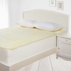 King Single Fully Fitted Cotton And Wool Underlay