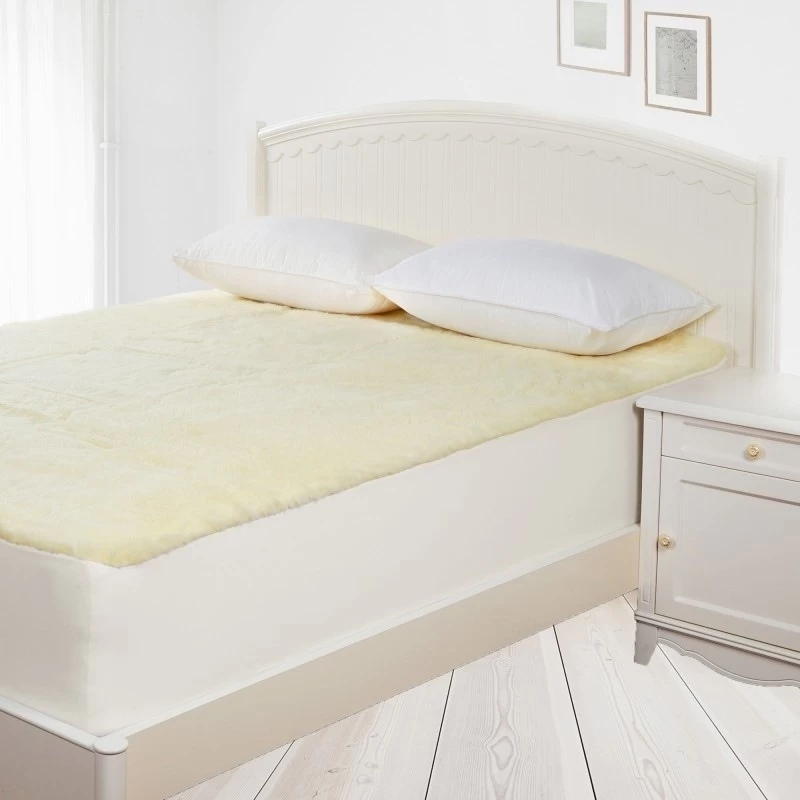 King Single Fully Fitted Cotton And Wool Underlay