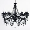 Cassie Chandelier 12 Light - Black