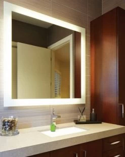 LED Backlit Bathroom Mirror - 5 Sizes Available