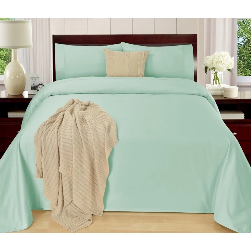 Luxurious 1200TC Egyptian Cotton Sheet Set In 5 Colours - Image 20
