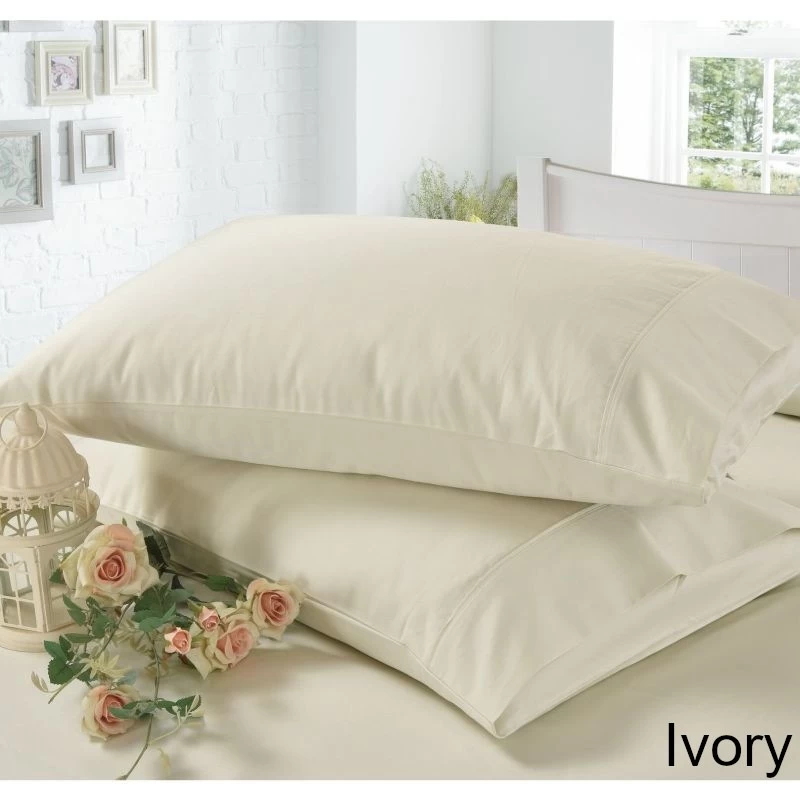 Luxury Cotton Deep Pocket Fitted Sheet Sets 1500TC - Image 4