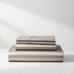 Satin Sheet Set - Champagne Latte