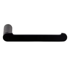 ACA Bathroom Toilet Roll Tissue Paper Holder Hook Matt Black