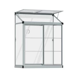 Maze Polycarbonate Greenhouse 4ft X 2ft Lean To